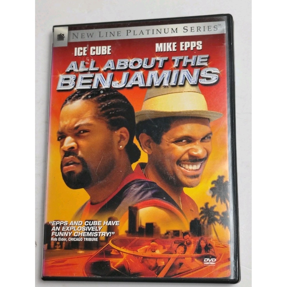 All About the Benjamins DVD Ice Cube Mike Epps Action Comedy New Line Platinum